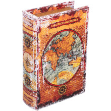 Geheimfach-Attrappe im Vintage-Stil mit Buchaufbewahrungsbox aus MDF-Plattenmaterial