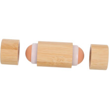 Olieabsorberende bal/vulkanische stenen roller voor het reguleren van een vette huid, gezichtsmassage en huidverzorging.