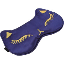 Adjustable Artificial Silk Sleep Mask for Sleeping with Comfortable Fit and Calming Facial Skin