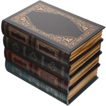 Luova simulaatiokirjakoriste, joka on valmistettu tiheyslevystä ja ainutlaatuisella muotoilulla varustetusta tekokirjasta