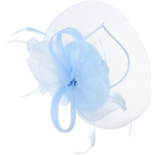 Wedding Fascinator Mesh Headband Women Hair Accessories for Tea Party Banquet Occasion