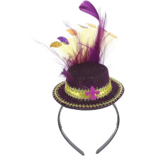 Plume-pääpanta, naisten fascinator-hattu, päähine, höyhenpeite teekutsuille, elegantit fascinator-hatut