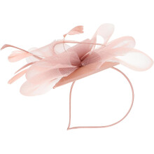 Chic Wedding Headband Tea Party Fascinator Women's 1950s Hat Comfortable Mesh Veil Headband for Special Occasions