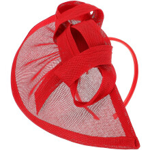 Retro hårspenne til topphatt for kvinner laget av nettingmateriale til hårdekorasjon med fascinatorhatt til bruden
