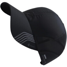 Schnelltrocknende Mesh-Kappe, Unisex-Snapback-Kappe, verstellbar, Sommer-Outdoor-Baseballkappe in Schwarz für Damen und Herren