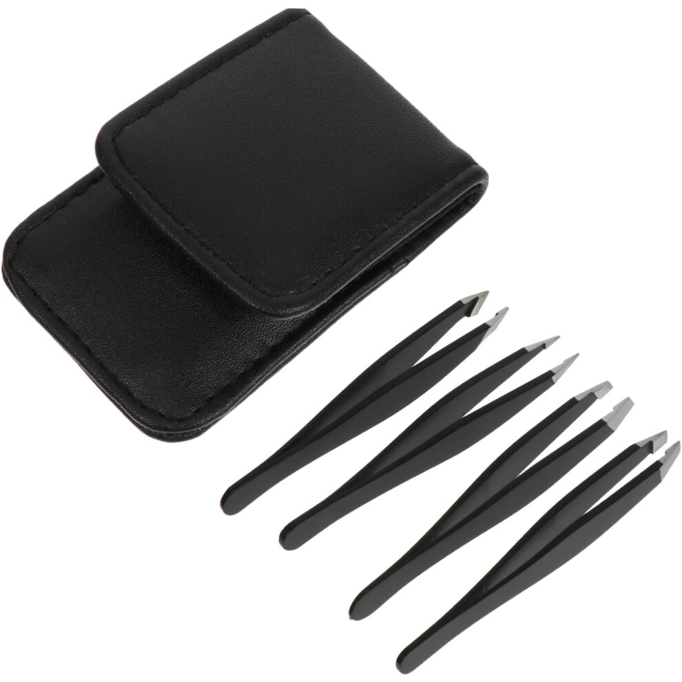 Hkhbjs Stainless Steel Eyebrow Tweezers Hair Removal For Women Brow Shaping Tweezers Ergonomic Grip
