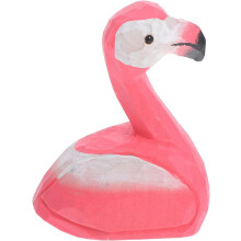 Ascuțitoare de creioane din lemn Flamingo, ascuțitoare manuală portabilă mică pentru rechizite școlare