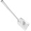 Thick Cast Iron Stove Shovel with Long Handle, Small White Iron Coal Ash Shovel 1