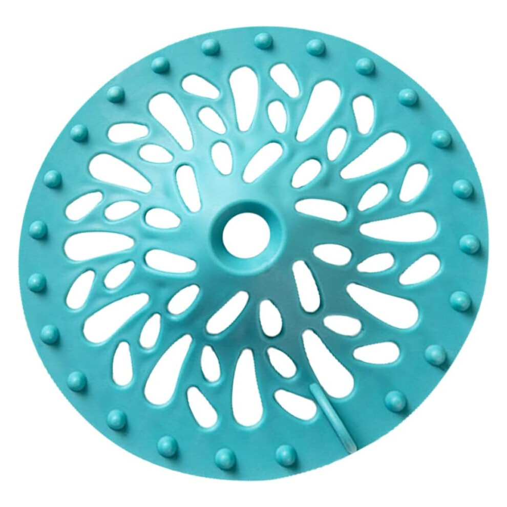 Clogging Floor Drain Cover For Bathroom Sink Floor Hair Catcher Drain Lid Prevents Clogs In Tub 5455468315947