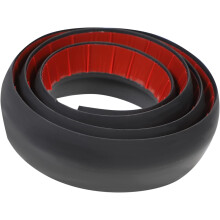 Floor Transition Strip Self Adhesive Flexible PVC Edging Trim Black 5mm