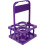 4 Pcs Beer Bottle Carrier Folding Beer Basket Plastic Foldable Drink Holder 1