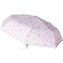 Umbrelă de soare florală cu deschidere automată și închidere, protecție UV, umbrelă mică și portabilă