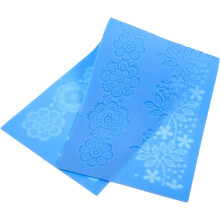 Silikon-Spitzenform für Torten, flexible Fondant-Backmatte mit Aufdruck zum Dekorieren von Torten beim Backen zu Hause