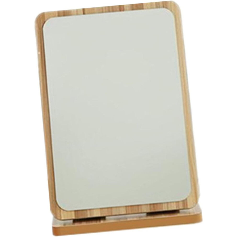 Hkhbjs Folding Mirror For Desktop Large Makeup Mirror Foldable Design For Vanity Desk Use