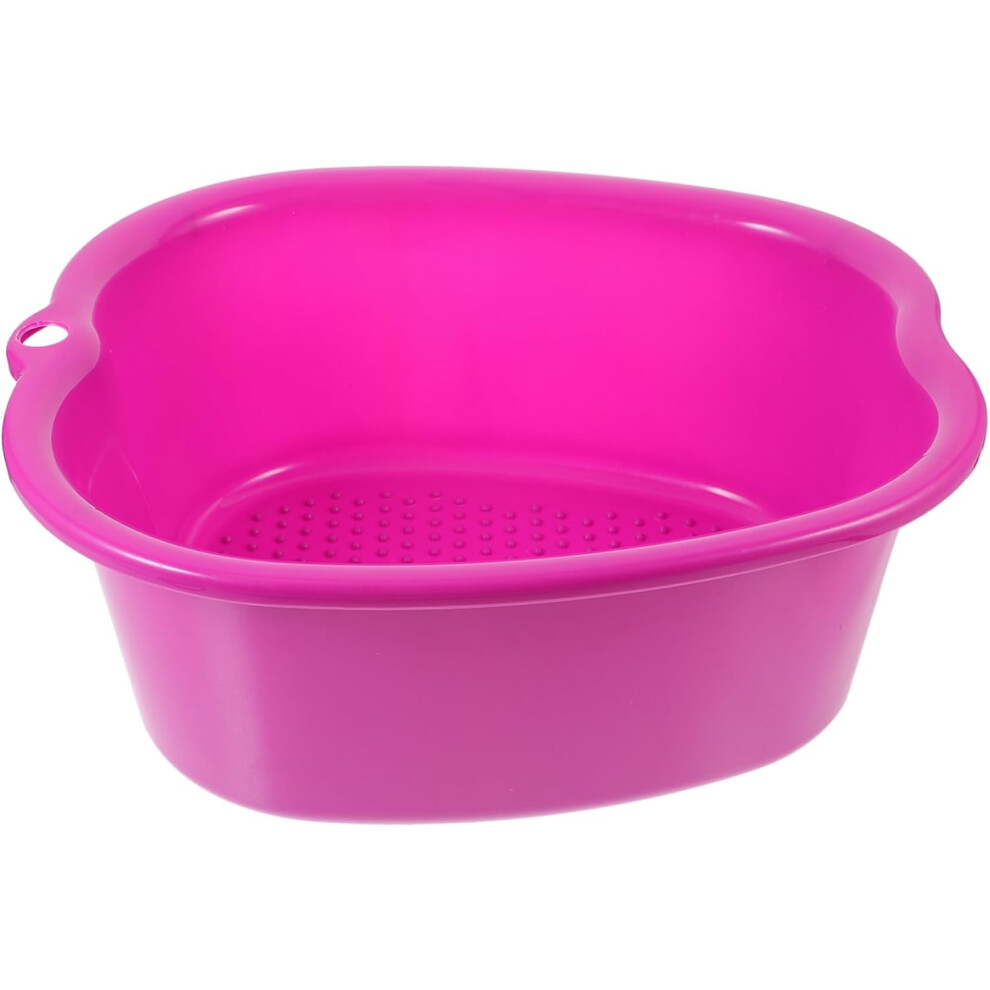 Hkhbjs Purple Foot Soak Tub And Massaging Pedicure Bucket, Thickened Foot Bath Basin