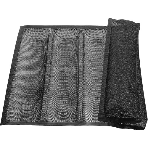 Silicone Bread Baking Pan with 5 Compartments 12 Inch Loaf Mold