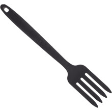 Silikongabeln zum Kochen, großer Pastalöffel, ergonomische Essgabel, abwaschbare Küchenutensilien