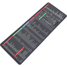Excel atalho impermeável mesa almofada 300X800X3Mm grande tapete do mouse do teclado grosso