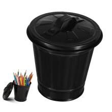 Mülleimerdeckel für den Schreibtisch, kleiner Mülleimer für Zuhause, Büro, Schlafzimmer, kreativer Abfalleimer für den Tisch