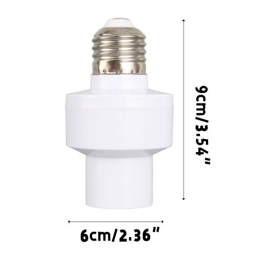 Motion Sensor Light Socket E27 Indoor Auto On/Off 1