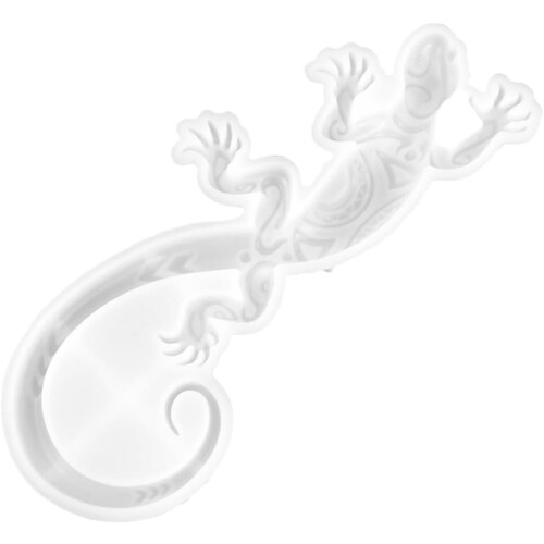 3D καλούπι σιλικόνης Gecko για διακόσμηση τοίχου DIY, καλούπι χύτευσης σε σχήμα Gecko