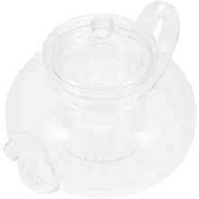 600 ml:n lasinen teekannu infuserilla, teekannu kahvalla, lämmönkestävä lasi, hieno työjälki, sopiva paino