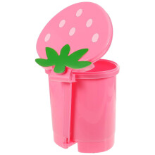 Coș de gunoi mic, coș de gunoi creativ, în formă de desen animat, din plastic, ușor de utilizat, robust, drăguț, elegant, pentru interior