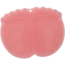 TPE-Fußmassagematte, rutschfest, rosa, Duschmatte zur Entspannung, geeignet für den Badezimmerboden