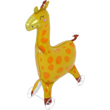 Ballon-Tier Giraffe aus Aluminiumfolie, wiederverwendbar, einfache Dekoration, niedliches, einzigartiges Design, Partydekoration für Jungen