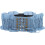 Elastischer Jeans-Taillengürtel mit Makramee-Bund und Spitzenbesatz, hellblauer Stretchgürtel 1