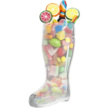 Vaso creativo con forma de bota, 580 ml, base gruesa, resistente al calor.