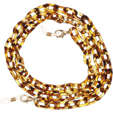 Elegantní akrylový řetízek na brýle s motivem želvoviny, funky šňůrka na brýle pro ženy, různé styly