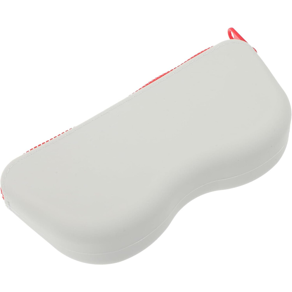Hkhbjs Grey Silicone Sunglasses Case Soft Eyeglasses Pouch For Travel And Pocket Use
