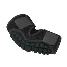 Ellenbogenschoner für Erwachsene, Outdoor-Sport, verstellbar, komfortabel, ergonomisches Design, Schwarz