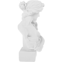Artemis-Kopf-Statue, römische Göttinnenskulptur, 6,5 x 5,5 x 3,5 Zoll