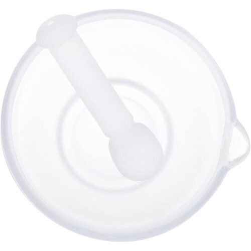 Glass and Pestle for Medicine Practical Bowl Laboratory Use Material