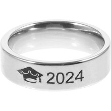 Abschlussmützenring, Unisex-Fingeraccessoire, robustes Metallgeschenk