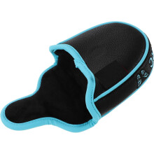 Golfputterhoes, grote mallet putterhoes met vlinderborduurwerk