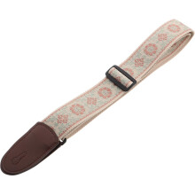 Ethnic Adjustable Guitar Strap Wide Comfortable Crossbody for Acoustic Guitar Bass Ukulele Players