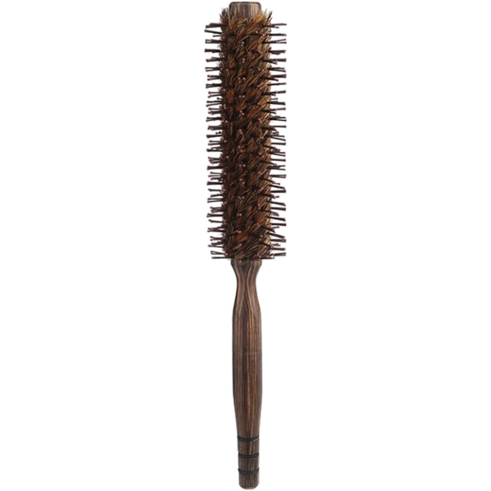 Hkhbjs Boar Bristle Hair Brush Wooden Roller Comb Small Size Hair Brush Styling And Detangling Women Use