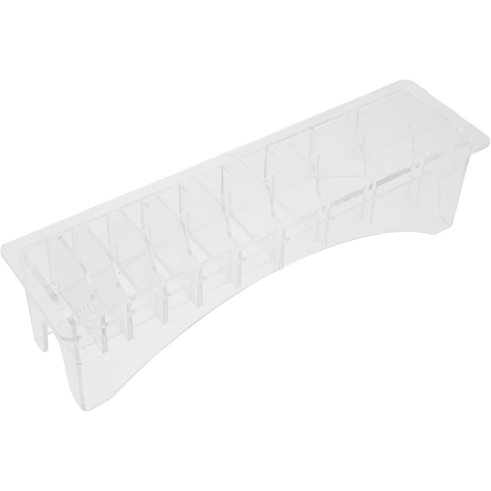 Hkhbjs Positioning Comb Storage Box Slots For Clipper Guard Holder Barber Storage Holder