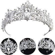 Vintage-Brautkrone, zarte Kristallhaarkrone für Hochzeiten, Prinzessinnen-Tiara für besondere Anlässe