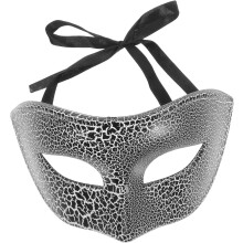 Vintage Halloween-puolinaamio aikuisille Pelottava Crack Design Haalistumattomat Värit Naamiaiset