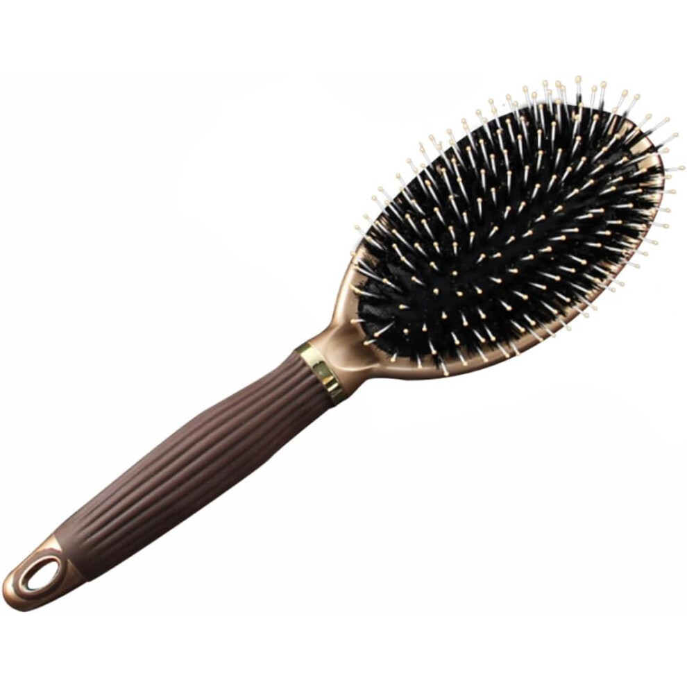 Hkhbjs Unisex Hairbrush Boar Bristles Massage Comb Hair Straight Brush For Men Women Hair Care Styling Tool