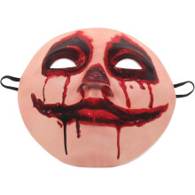 Pelottava Halloween-naamio veriefekteillä Kestävä Kammottava Kauhunaamio Aikuisille
