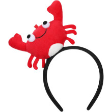 Søtt krabbepannebånd søtt, stilig hårbånd for gutter og jenter, delikat hodeplagg til Halloween, bursdagsfestutstyr