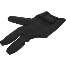 Hitzebeständige Lockenhandschuhe mit Dreifingerriemen, dicke Friseurhandschuhe für die linke Hand