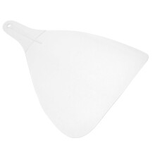 Haarspray beschermend masker van plastic voor kappers, gezichtsmasker ter bescherming bij knippen en stylen in de salon.