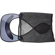 Sonnenschutz für Helme an der Krempe, geeignet für Bauhelme, atmungsaktives Netzgewebe, Nackenschutz, Visierabdeckung