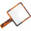 Vintage Handheld Makeup Mirror Rounded Square Handle Portable Travel Mirror 1